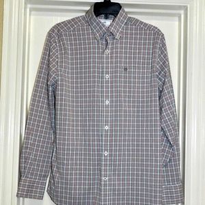Southern Tide Intercoastal Plaid Mens Shirt Nylon Sz S